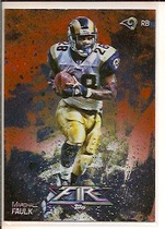2014 Topps Fire Flame Foil #7 Marshall Faulk