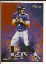 2014 Topps Fire Flame Foil #83 Joe Flacco
