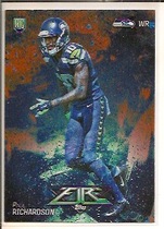 2014 Topps Fire Flame Foil #111 Paul Richardson