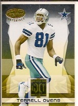 2008 Leaf Certified Materials Gold Team #5 Terrell Owens