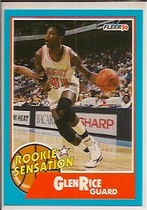 1990 Fleer Rookie Sensations #3 Glen Rice