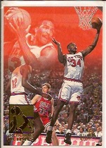 1993 Ultra Rebound Kings #7 Charles Oakley