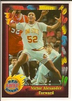 1991 Wild Card Rookies #7 Victor Alexander