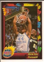 1991 Wild Card Rookies #9 Rick Fox