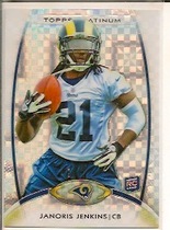 2012 Topps Platinum Xfractors #136 Janoris Jenkins