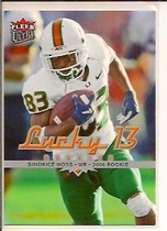 2006 Ultra Target Rookies #213 Sinorice Moss