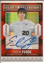 2014 Panini Elite Extra Edition Prospects Auto #18 Erick Fedde
