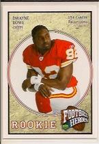 2007 Upper Deck Football Heroes #FH117 Dwayne Bowe
