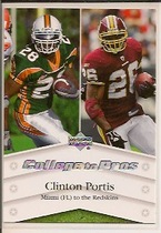2007 Upper Deck College to Pros #NTN-PO Clinton Portis