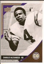 2014 Upper Deck Conference Greats Pewter #55 Charles Alexander