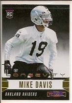 2014 Panini Rookies & Stars Longevity Base Set #174 Mike Davis