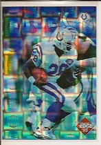 1995 Collectors Edge Instant Replay Prisms #14 Marshall Faulk