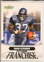 2007 Score Franchise #F-3 Shaun Alexander