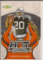 2008 Score Hot Rookies #4 Darren Mcfadden