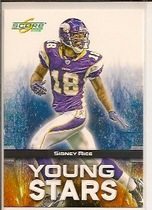 2008 Score Young Stars #YS-23 Sidney Rice