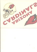 2008 Score Donruss Decals Tattoos #29 Arizona Cardinals