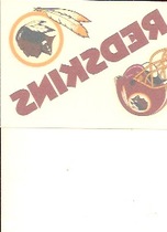 2008 Score Donruss Decals Tattoos #20 Washingtonskins