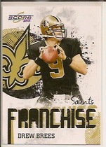 2010 Score Franchise #4 Drew Brees