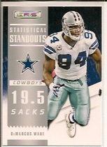 2012 Panini Rookies and Stars Statistical Standouts #14 Demarcus Ware