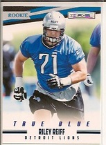 2012 Panini Rookies and Stars True Blue #202 Riley Reiff