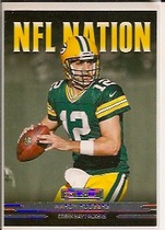 2013 Panini Rookies and Stars NFL Nation #7 Aaron Rodgers