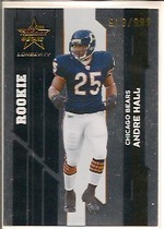2006 Leaf Rookies and Stars Longevity Target Parallel #149 Andre Hall