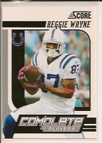 2011 Score Complete Players Glossy #16 Reggie Wayne