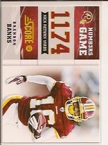2012 Score Numbers Game #13 Brandon Banks