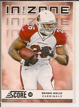 2012 Score In the Zone #16 Beanie Wells