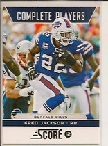2012 Score Complete Players #10 Fred Jackson