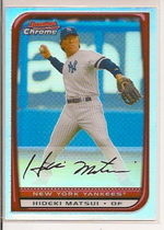 2008 Bowman Chrome Refractors #40 Hideki Matsui