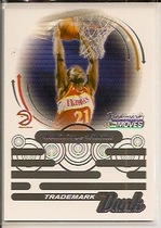 2006 Topps Trademark Moves Dunk #TDU20 Dominique Wilkins