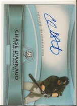 2010 Bowman Platinum Prospect Autographs Refractors #BPA-CD Chase Darnaud