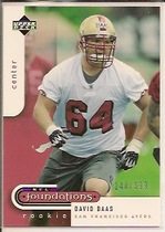 2005 Upper Deck Foundations #186 David Baas