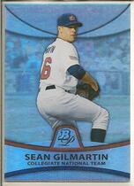 2010 Bowman Platinum Prospects Thick Foil Variation #PP36 Sean Gilmartin
