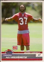 2008 Stadium Club Base Set #165 Ali Highsmith