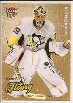 2008 Ultra Gold Medallion #75 Marc-Andre Fleury
