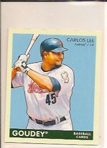 2009 Upper Deck Goudey Mini Green Back #79 Carlos Lee