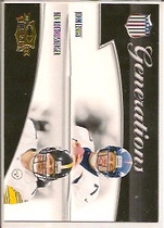 2006 Donruss Threads Generations Gold #G-19 Elway|Roethlisberger