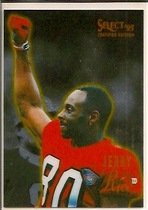 1995 Pinnacle Select Certified #49 Jerry Rice