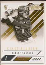 2015 Panini Contenders Class Reunion #1 Dansby Swanson