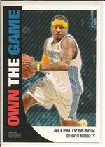 2008 Topps Own the Game #OTG19 Allen Iverson
