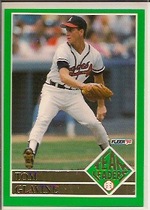 1992 Fleer Team Leaders #11 Tom Glavine