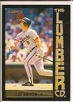 1992 Fleer Lumber Company #L7 Cal Ripken Jr.