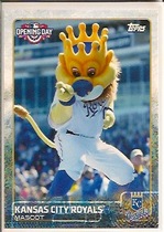 2015 Topps Opening Day Mascots #M-14 Kansas City Royals