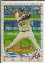 2013 Topps Chrome X-Fractors #23 Julio Teheran