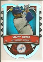 2013 Topps Chrome Chrome Connections Die Cuts #CC-MK Matt Kemp