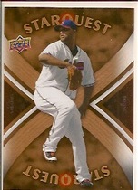 2008 Upper Deck Star Quest Uncommon Series 2 #SQ-35 C.C. Sabathia