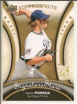 2009 Upper Deck Signature Stars #115 Aaron Poreda