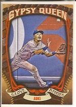 2015 Topps Gypsy Queen Glove Stories #GS-11 Norichika Aoki